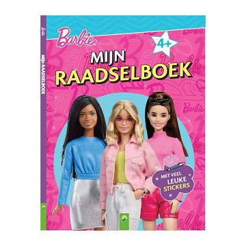 My Riddle Book with Stickers - Barbie