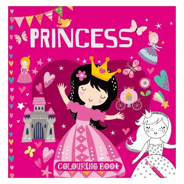Princess Coloring Book - 128 pages.