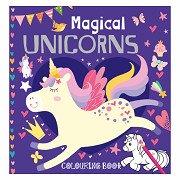 Magical Unicorns Coloring Book - 128 pages
