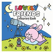 Lovely Friends Coloring Book - 96 pages.
