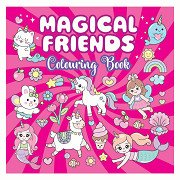 Magical Friends Coloring Book - 96 pages.