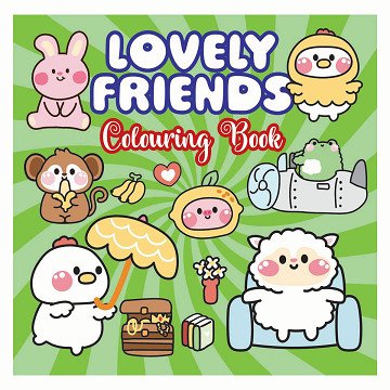 Lovely Friends Kleurboek - 96pag.