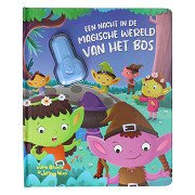 Board book with Forest Flashlight - 3 yrs.