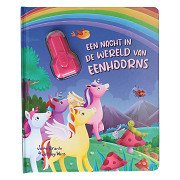 Board book with Unicorn Flashlight - 3 years