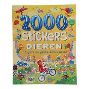 Sticker book Animals, 2000 stickers