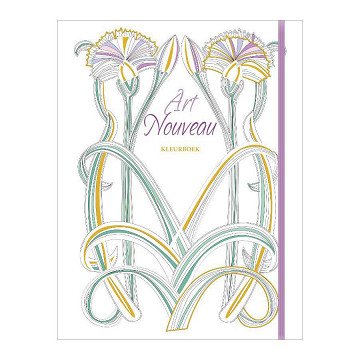 Art Nouveau - Coloring Book