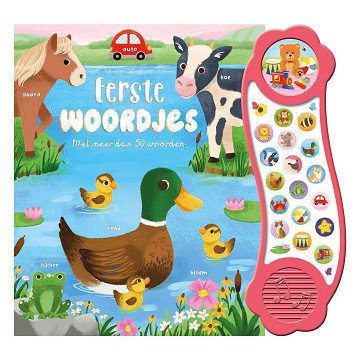 Eerste woordjes - 18 geluidenboek
