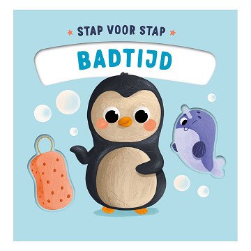 Badtijd - Stap voor stap Kartonboekje