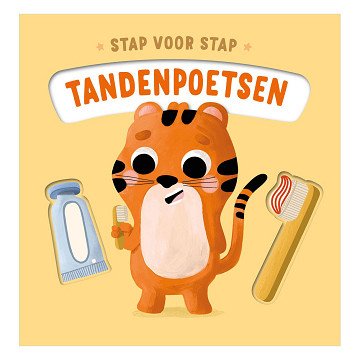 Tandenpoetsen - Stap voor stap Kartonboekje