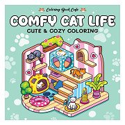 Comfy cat life - Cute & cozy Kleurboek