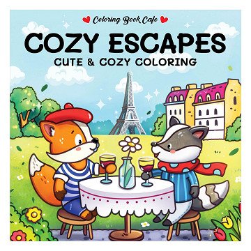 Cozy escapes - Cute & cozy Kleurboek