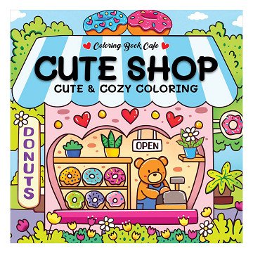 Cute shop - Cute & cozy Kleurboek
