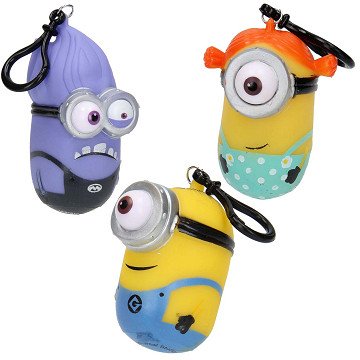 Minion Sleutelhanger met Plop-Oog