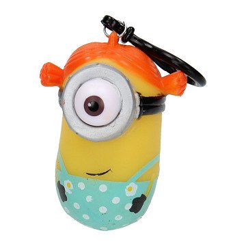 Minion Keychain with Pop-Eye