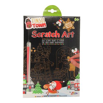 Christmas Scratch Art