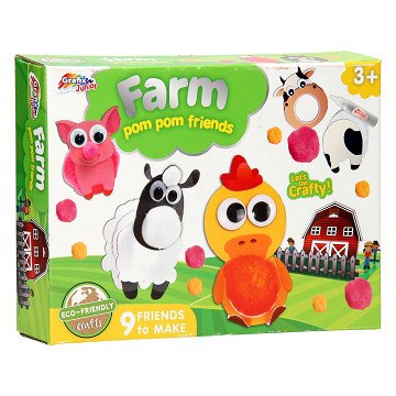 Pom Pom Farm Animals