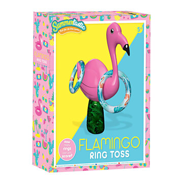 Opblaasbaar Ringwerpspel Flamingo