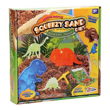 Squeezy Play Sand Dinosaur