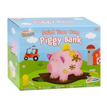 Paint & Glitter Your Own Piggy Bank