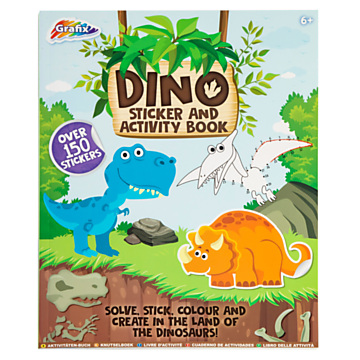 Activiteiten- en Stickerboek Dinosaurus