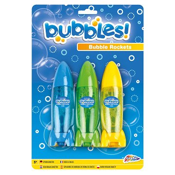 Bubble Rocket Rocket, 3 pcs.