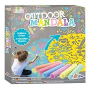 Sidewalk Chalk Mandala Set - 7 pcs.