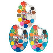 Watercolor Palette, 12 Colors