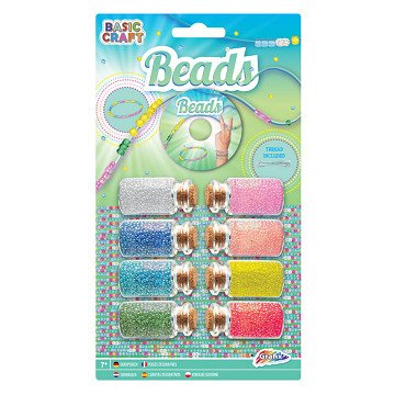 Decoration Decorative beads, 8 bottles