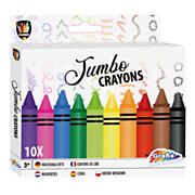 Jumbo Crayons Artist, 10pcs.