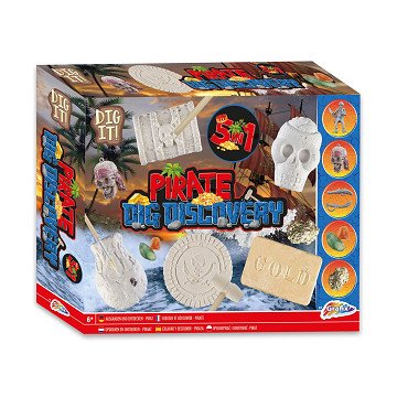 Excavate and Discover 5in1 - Pirate