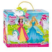 Floor puzzle Princesses, 60 pcs.