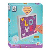 Craft set Diamond Painting 'LOVE'