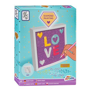 Craft set Diamond Painting 'LOVE'