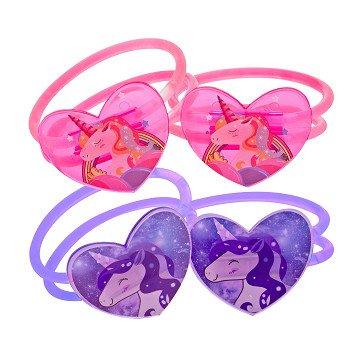 Glow in the Dark Bracelet Unicorn, 2 pcs.