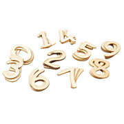 Wooden Numbers, 30pcs.