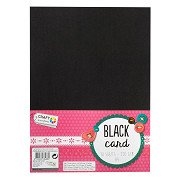 Hobby cardboard Black A4, 10 sheets