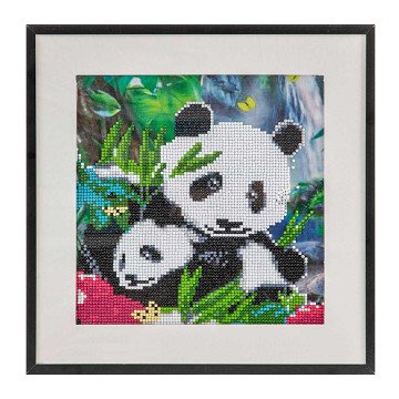 Diamond Painting - Panda, 30x30cm