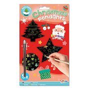XMAS Weihnachtsanhänger Regenbogen, 9 Stk.