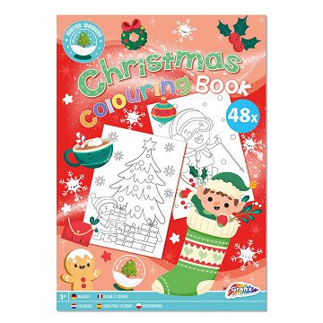 Coloring Book Christmas A4, 48 Sheets
