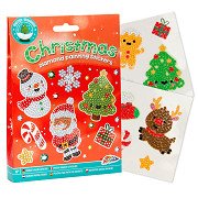 XMAS Diamond Painting Stickers, 12st.