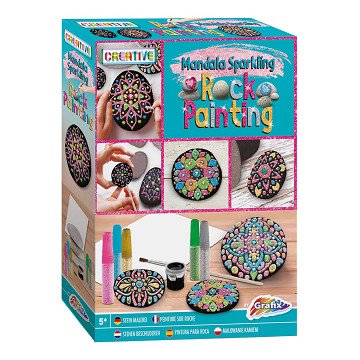 Stenen Beschilderen Mandala Sparkling