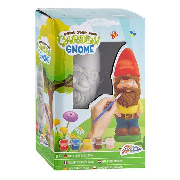 Malen Sie Ihren eigenen Gartenzwerg