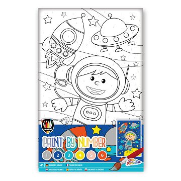 Paint by Numbers - Space Travel