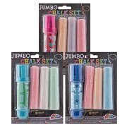 Jumbo Chalk Holder + Chalk, 3 pcs.