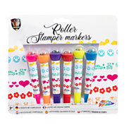 Roll of Stamp Markers, 6 pcs.