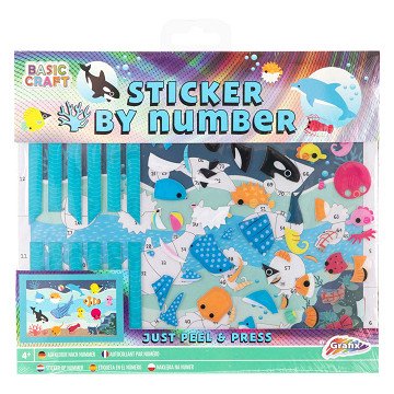 Sticker by Number - Underwater world