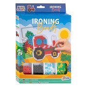 Iron on bead set - Tractor