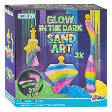 Sand Art Glow in the Dark
