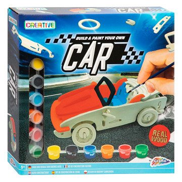 Wooden Construction and Painting Package - Car