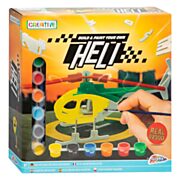 Wooden Building and Painting Kit - Helicopter